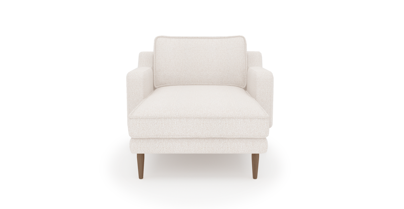 Klem Slim Recamiere Holzbein - Bouclé