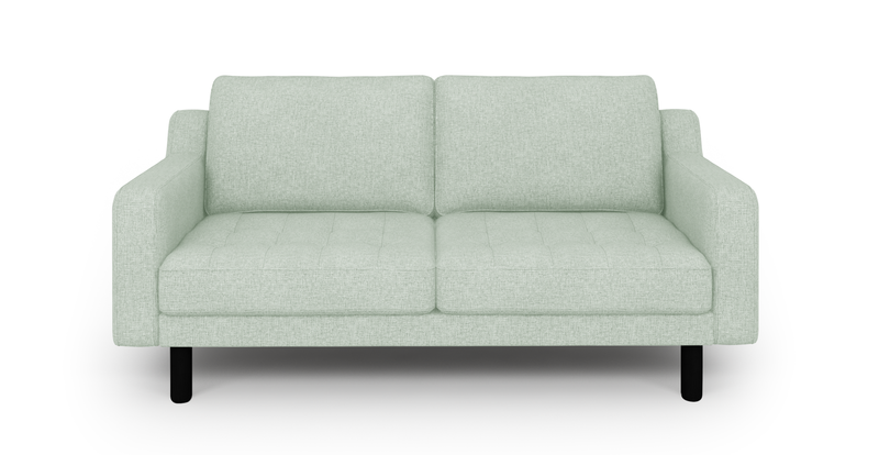 Modsy 2-Sitzer Sofa Zylindrisch Holzbein - Gewebe