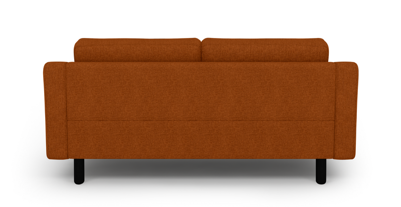 Modsy 2-Sitzer Sofa Zylindrisch Holzbein - Gewebe