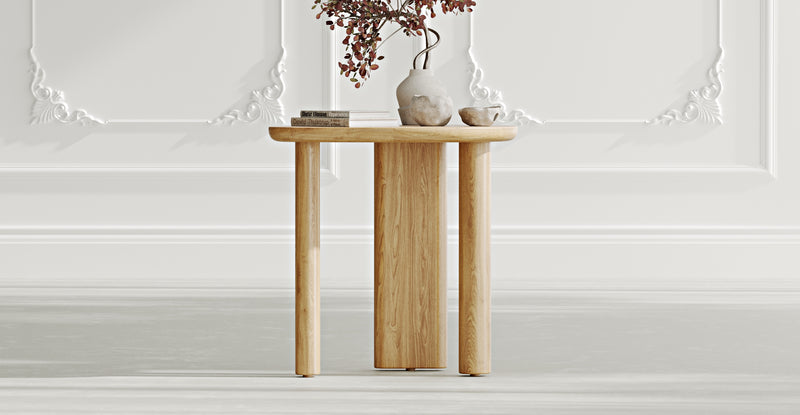 Almond side table