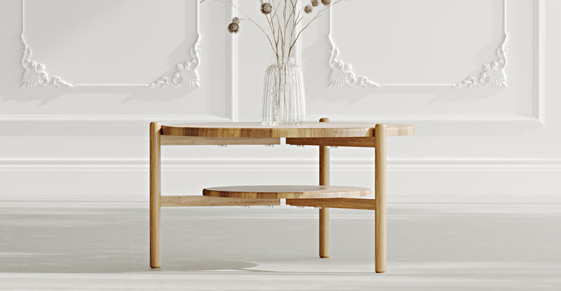 Norac solid oak coffee table