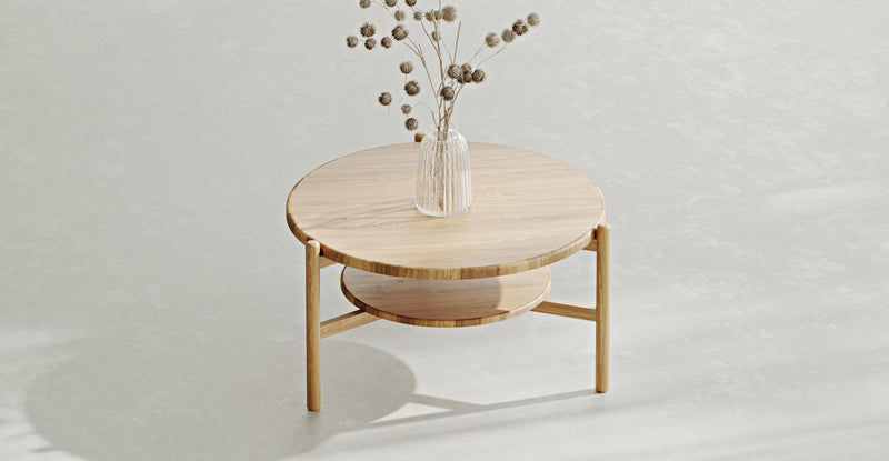 Norac solid oak coffee table