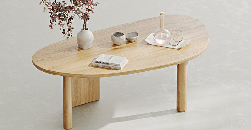 Almond coffee table medium