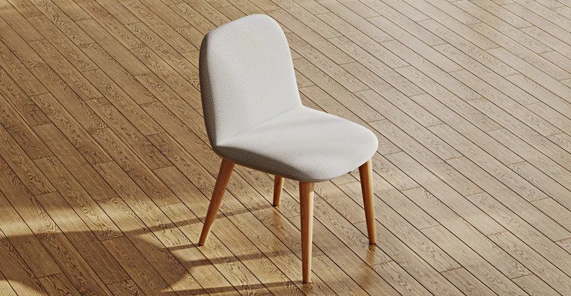 Venn chair - natural fabric