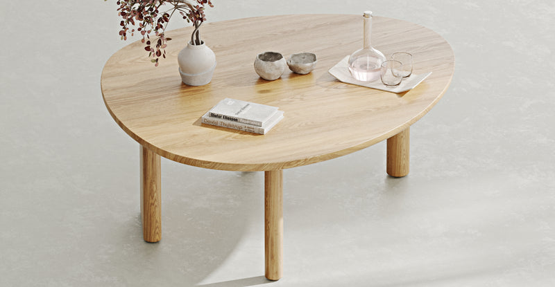 Almond Coffee Table Large
