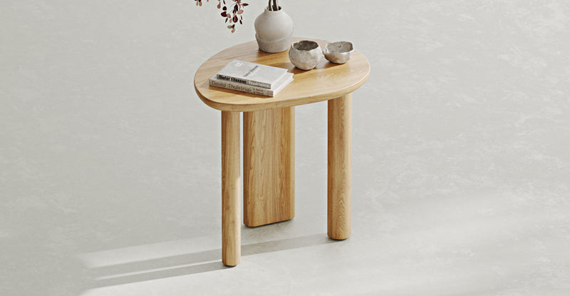 Almond side table