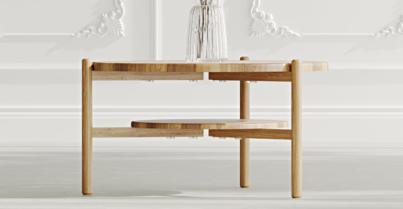 Norac solid oak coffee table