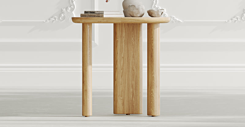 Almond side table