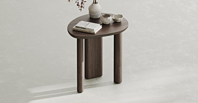 Almond side table