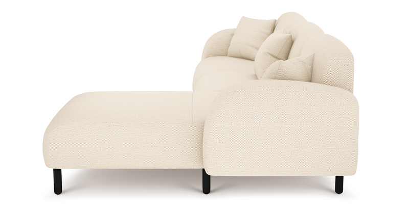 Brood 278 x 168 Sektional Holzbein - Naturgewebe