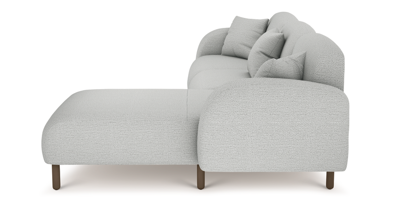 Brood 278 x 168 Sektional Holzbein - Naturgewebe
