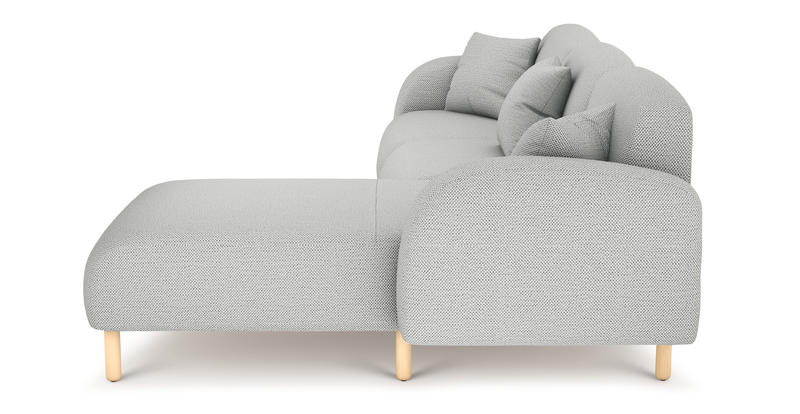 Brood 278 x 168 Sektional Holzbein - Naturgewebe