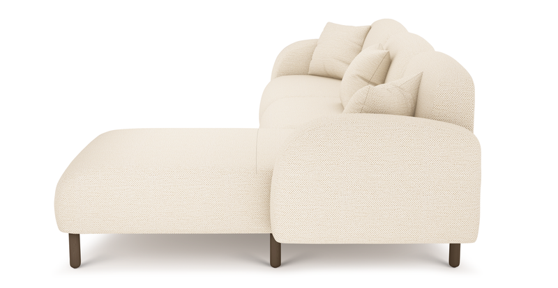 Brood 304 x 168 Sektional Holzbein - Naturgewebe