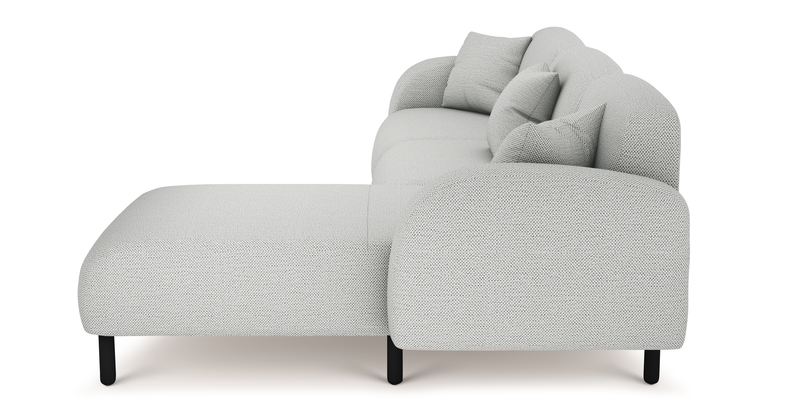 Brood 304 x 168 Sektional Holzbein - Naturgewebe