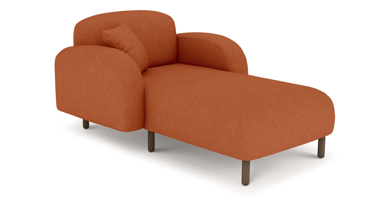 Brood Recamiere Holzbein - Performance-Stoff
