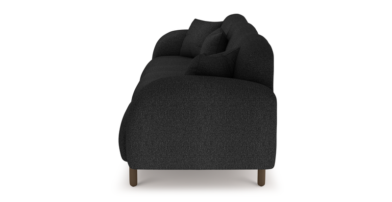 Brood 4-Sitzer Sofa Holzbein - Bouclé