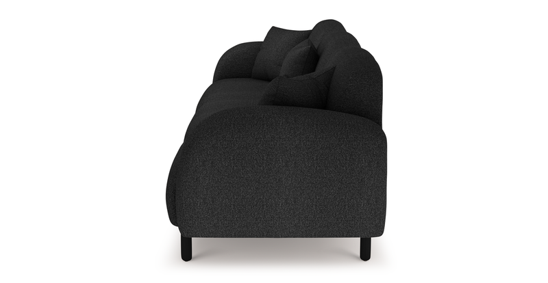 Brood 4-Sitzer Sofa Holzbein - Bouclé