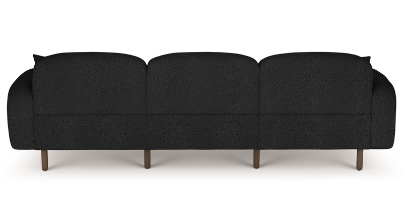Brood 4-Sitzer Sofa Holzbein - Bouclé