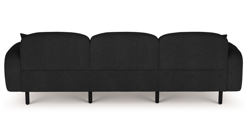Brood 4-Sitzer Sofa Holzbein - Bouclé