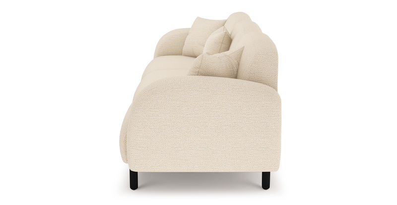 Brood 4-Sitzer Sofa Holzbein - Naturgewebe