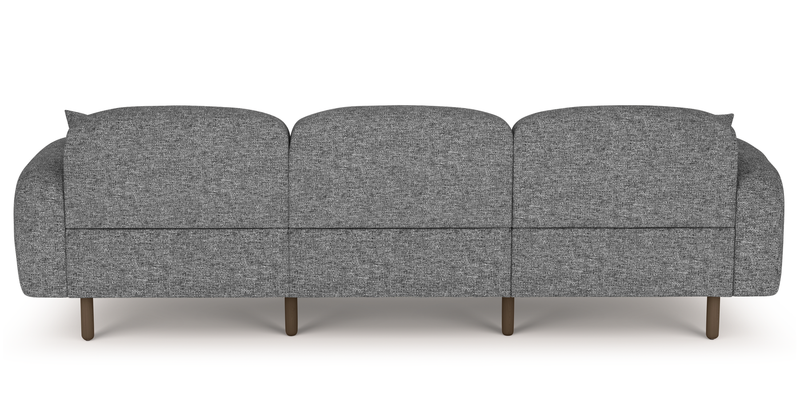 Brood 4-Sitzer Sofa Holzbein - Naturgewebe