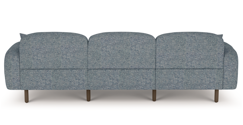 Brood 4-Sitzer Sofa Holzbein - Naturgewebe