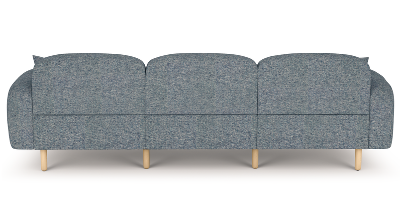 Brood 4-Sitzer Sofa Holzbein - Naturgewebe