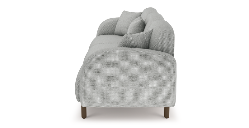 Brood 4-Sitzer Sofa Holzbein - Naturgewebe