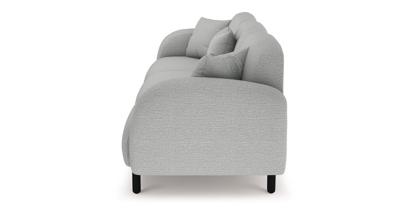Brood 4-Sitzer Sofa Holzbein - Naturgewebe