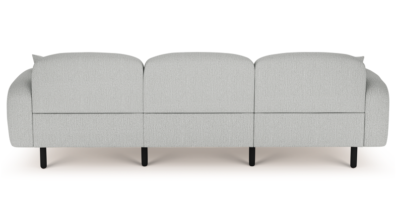 Brood 4-Sitzer Sofa Holzbein - Naturgewebe
