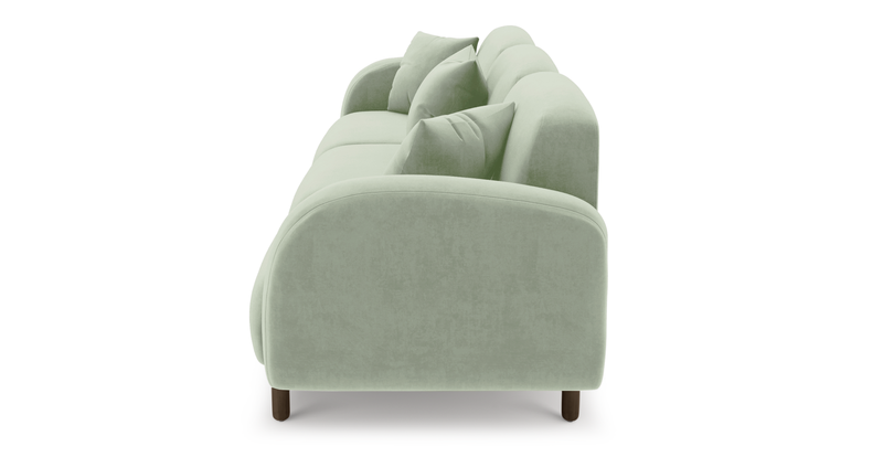 Brood 4-Sitzer Sofa Holzbein - Samt