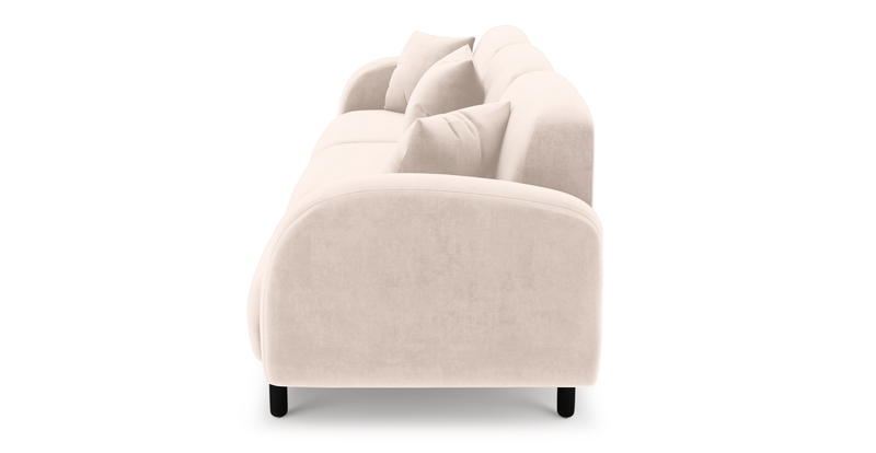 Brood 4-Sitzer Sofa Holzbein - Samt