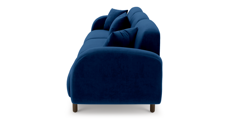 Brood 4-Sitzer Sofa Holzbein - Samt
