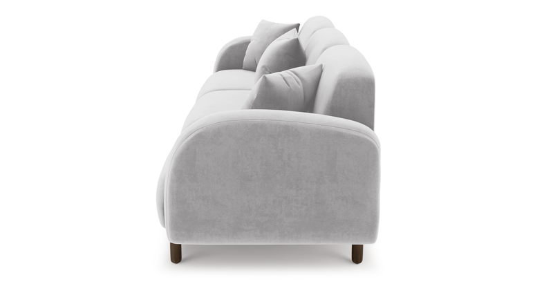 Brood 4-Sitzer Sofa Holzbein - Samt