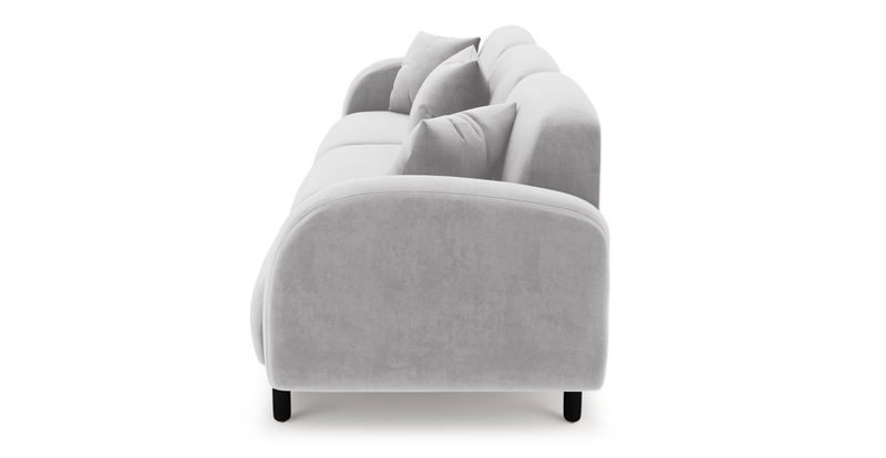 Brood 4-Sitzer Sofa Holzbein - Samt