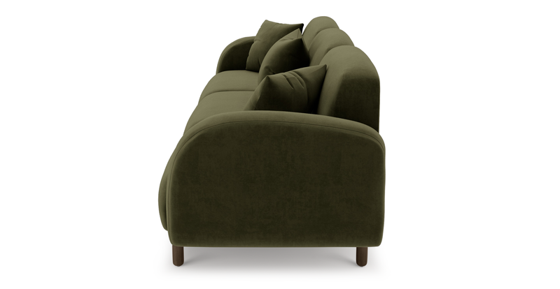 Brood 4-Sitzer Sofa Holzbein - Samt