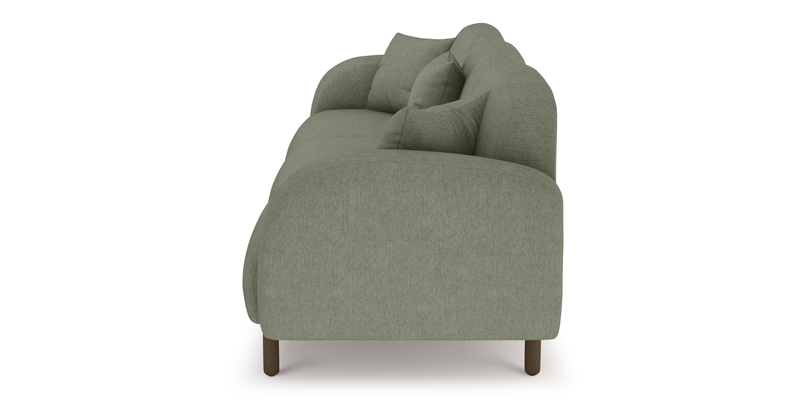 Brood 4-Sitzer Sofa Holzbein - Performance-Stoff