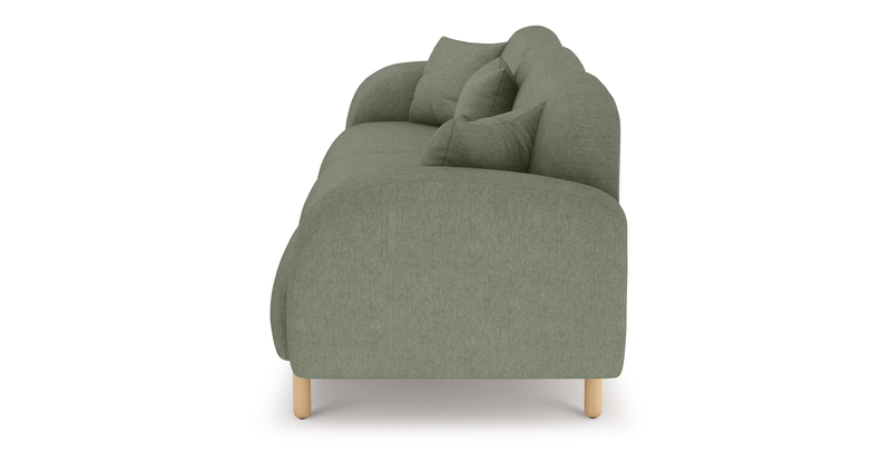 Brood 4-Sitzer Sofa Holzbein - Performance-Stoff