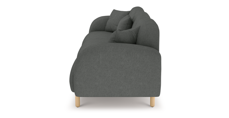 Brood 4-Sitzer Sofa Holzbein - Performance-Stoff