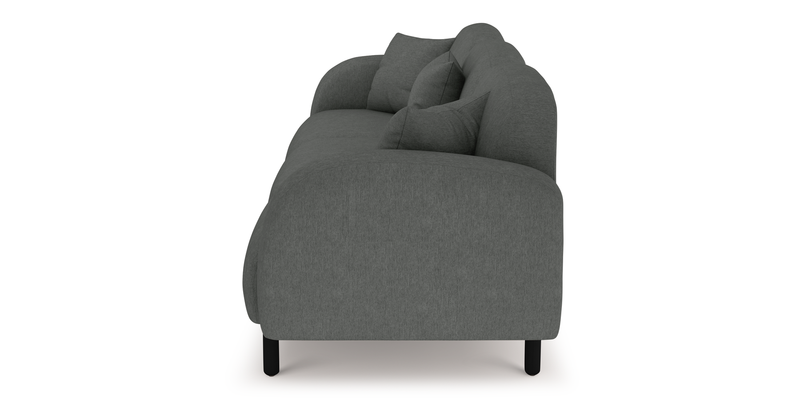 Brood 4-Sitzer Sofa Holzbein - Performance-Stoff