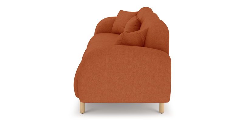 Brood 4-Sitzer Sofa Holzbein - Performance-Stoff