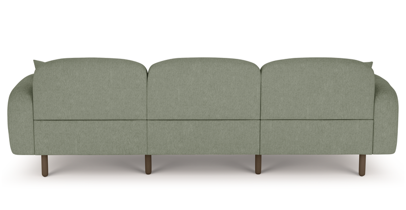 Brood 4-Sitzer Sofa Holzbein - Performance-Stoff