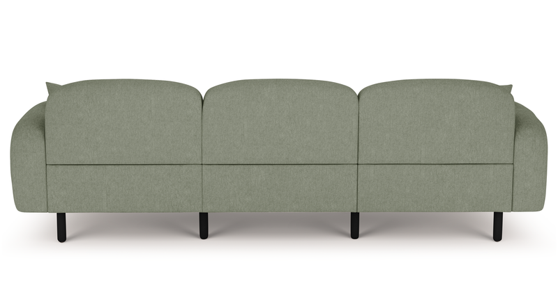Brood 4-Sitzer Sofa Holzbein - Performance-Stoff
