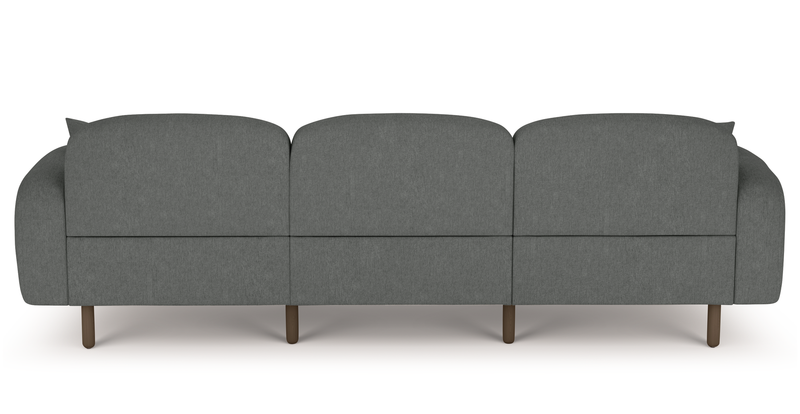 Brood 4-Sitzer Sofa Holzbein - Performance-Stoff