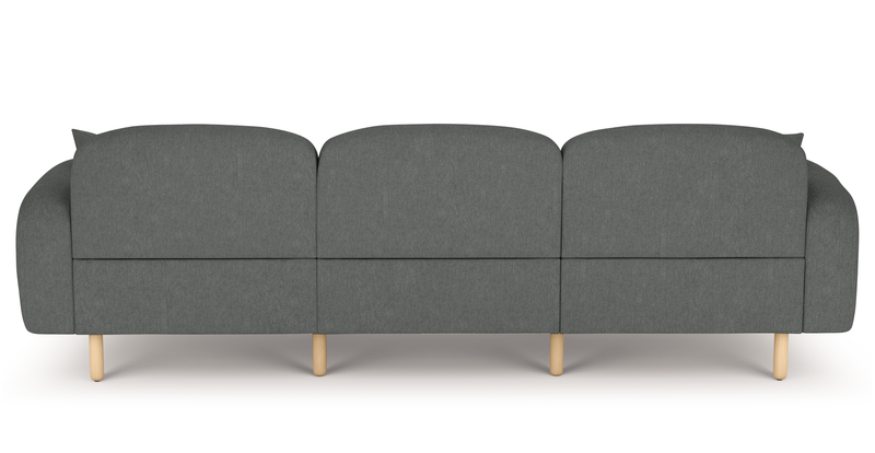 Brood 4-Sitzer Sofa Holzbein - Performance-Stoff