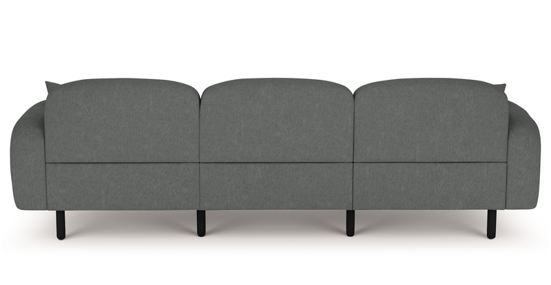 Brood 4-Sitzer Sofa Holzbein - Performance-Stoff