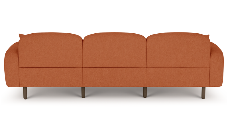Brood 4-Sitzer Sofa Holzbein - Performance-Stoff