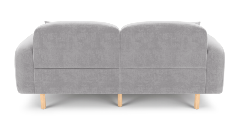 Brood 2-Sitzer Sofa Holzbein - Samt