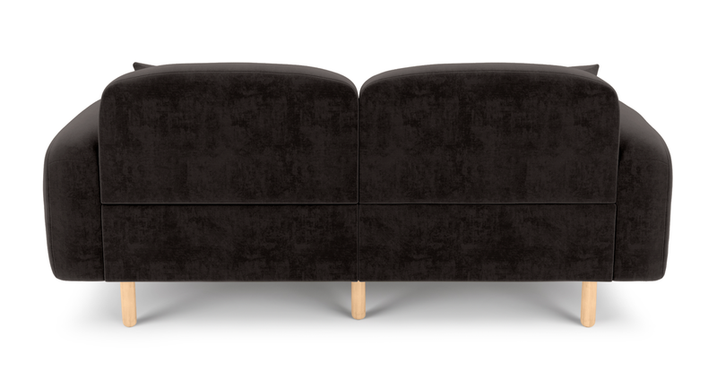 Brood 2-Sitzer Sofa Holzbein - Samt