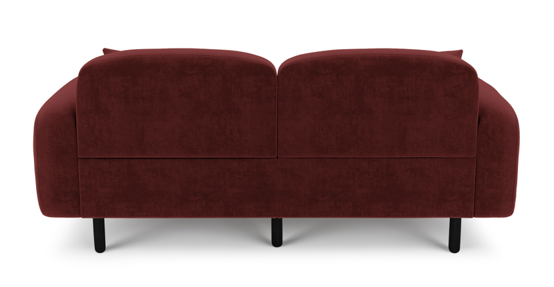 Brood 2-Sitzer Sofa Holzbein - Samt
